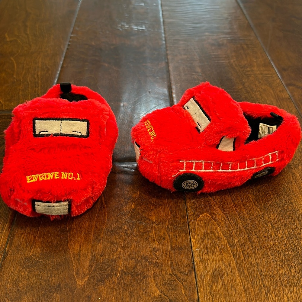Carter’s Baby Fire Engine Slippers 🚒